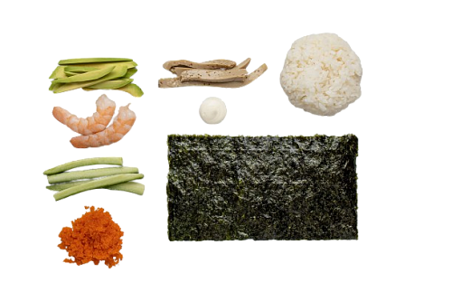 Калифорния с креветкой